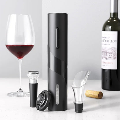 🍷 Set Eléctrico para Vino: Abre, Sirve y Disfruta en Segundos! 🍇